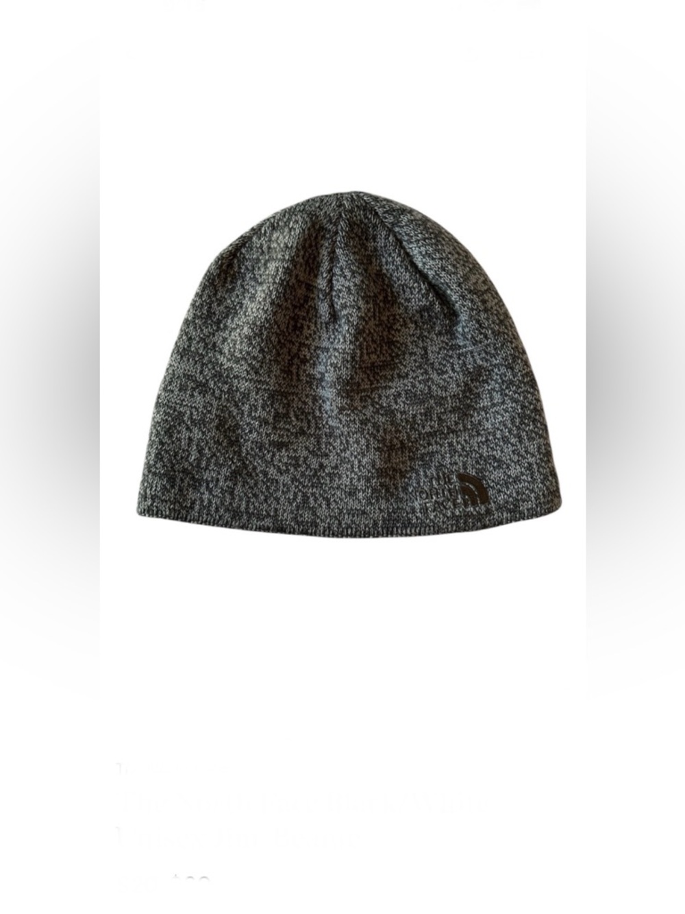 The North Face Black/White Unisex Jim  Beanie
